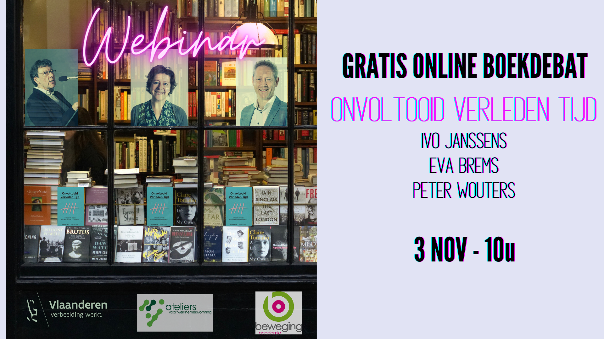 Online boekdebat: 'Onvoltooid verleden tijd'